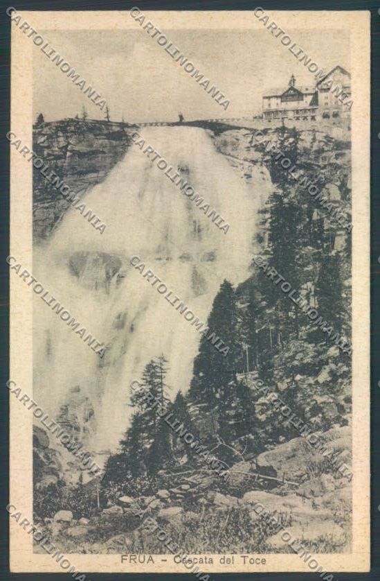 Verbania Formazza Cascata cartolina ZQ8280 – fronte