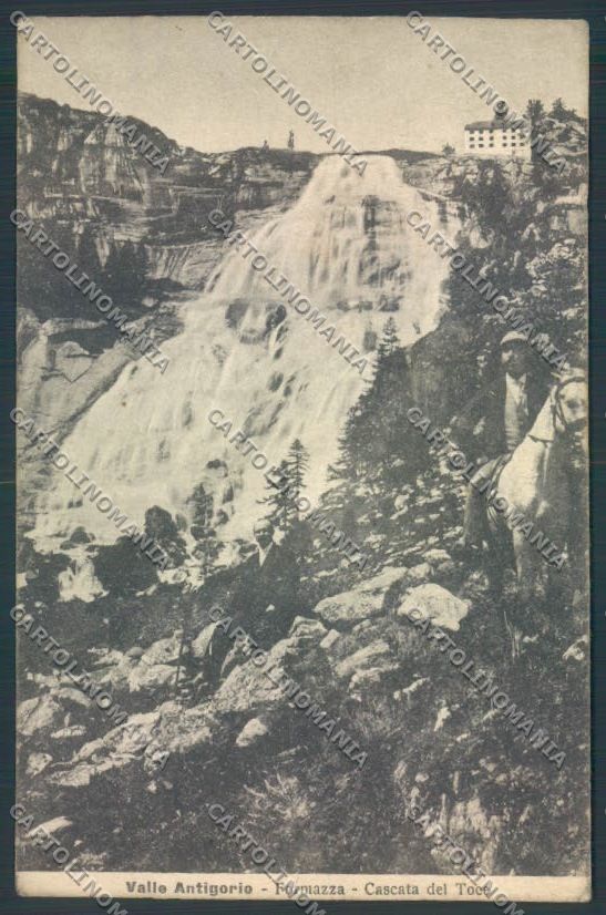 Verbania Formazza Cascata cartolina ZQ8283 – fronte
