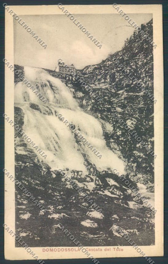 Verbania Formazza Cascata cartolina ZQ8290 – fronte