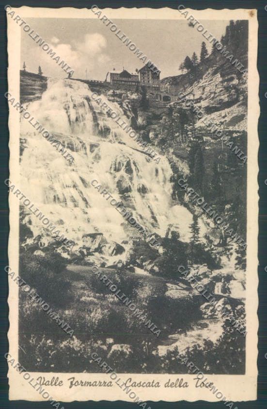 Verbania Formazza Cascata cartolina ZQ8291 – fronte