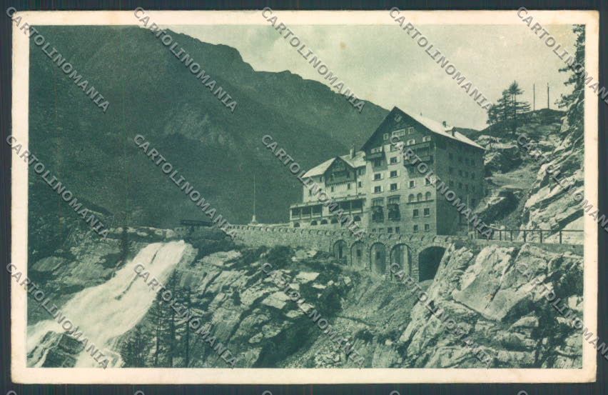 Verbania Formazza Cascata cartolina ZQ8298 – fronte