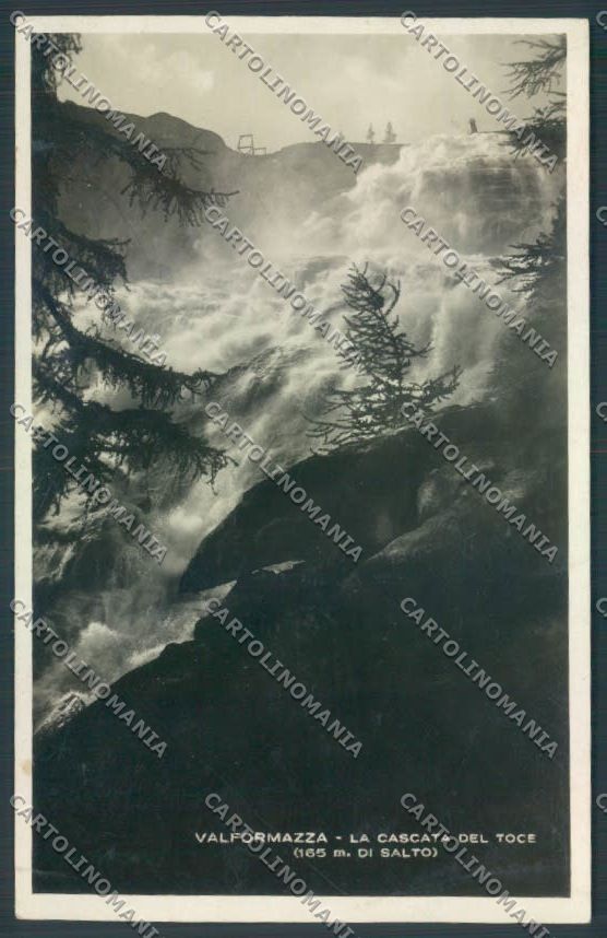 Verbania Formazza Cascata Foto cartolina ZQ8301 – fronte