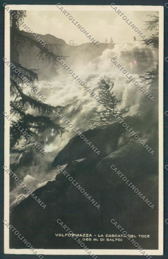 Verbania Formazza Cascata Foto cartolina ZQ8303 – fronte