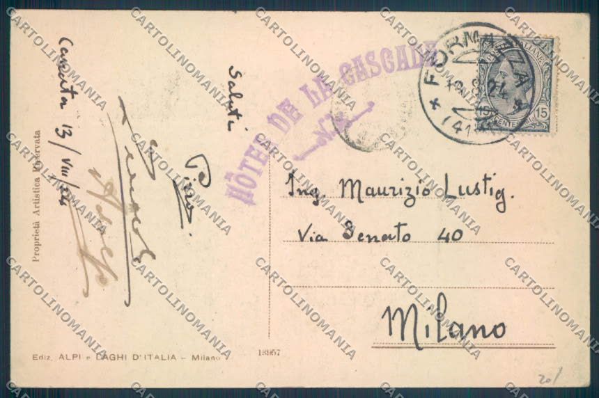 Verbania Formazza Valdo cartolina ZQ8308 – retro