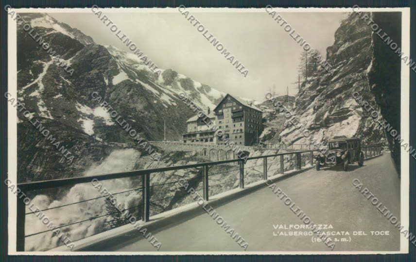 Verbania Formazza Cascata Foto cartolina ZQ8314 – fronte