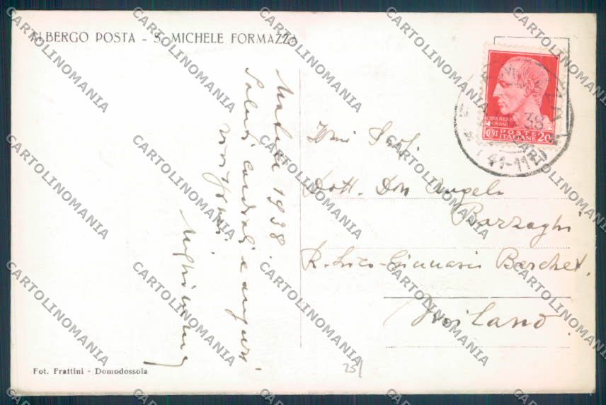 Verbania Formazza San Michele Foto cartolina ZQ8323 – retro