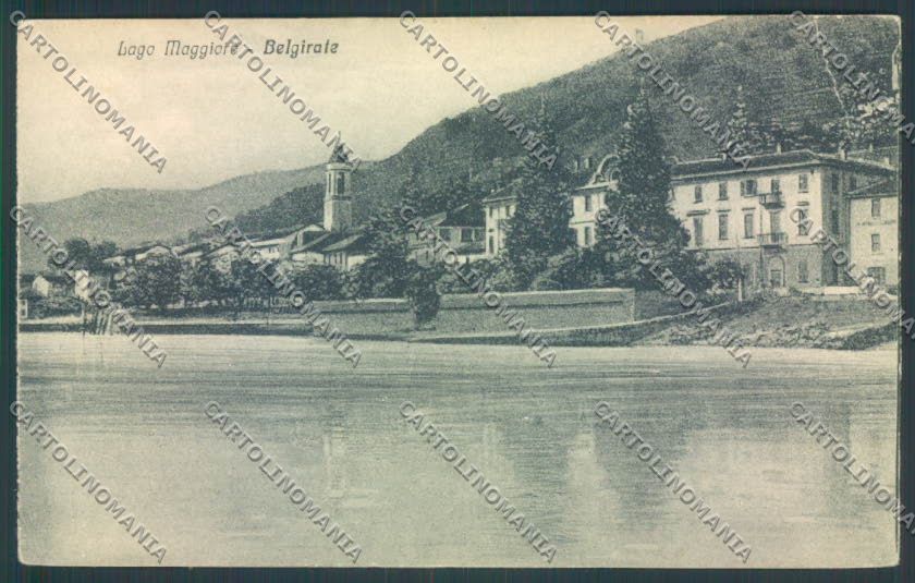 Verbania Belgirate PIEGA cartolina ZQ8397 – fronte