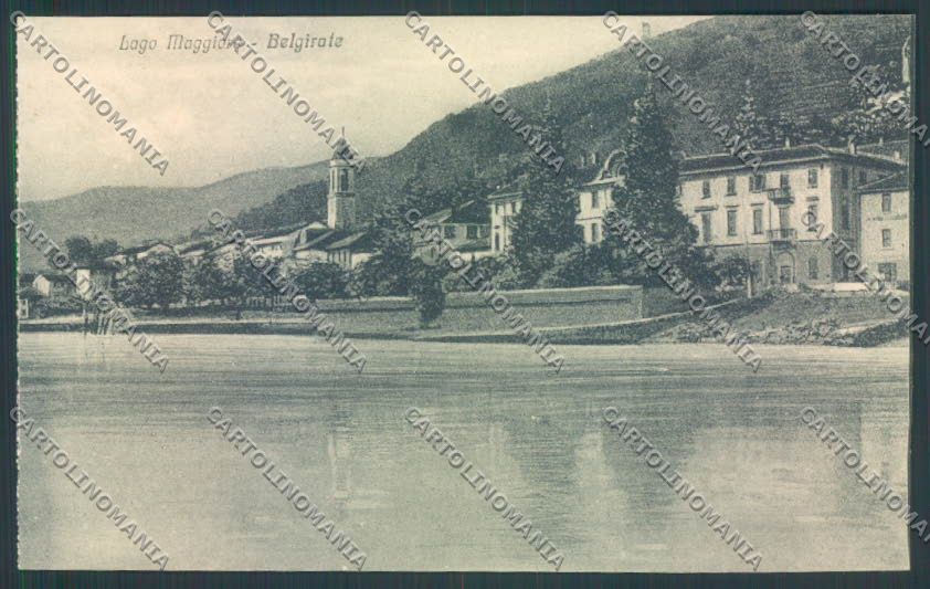 Verbania Belgirate cartolina ZQ8398 – fronte
