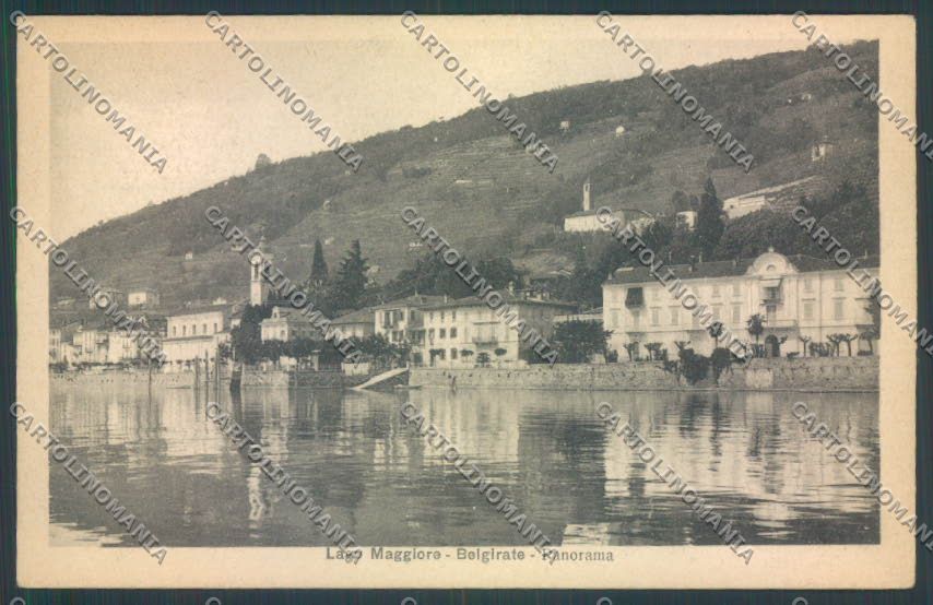 Verbania Belgirate cartolina ZQ8409 – fronte