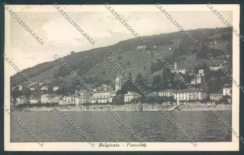 Verbania Belgirate cartolina ZQ8410 – fronte