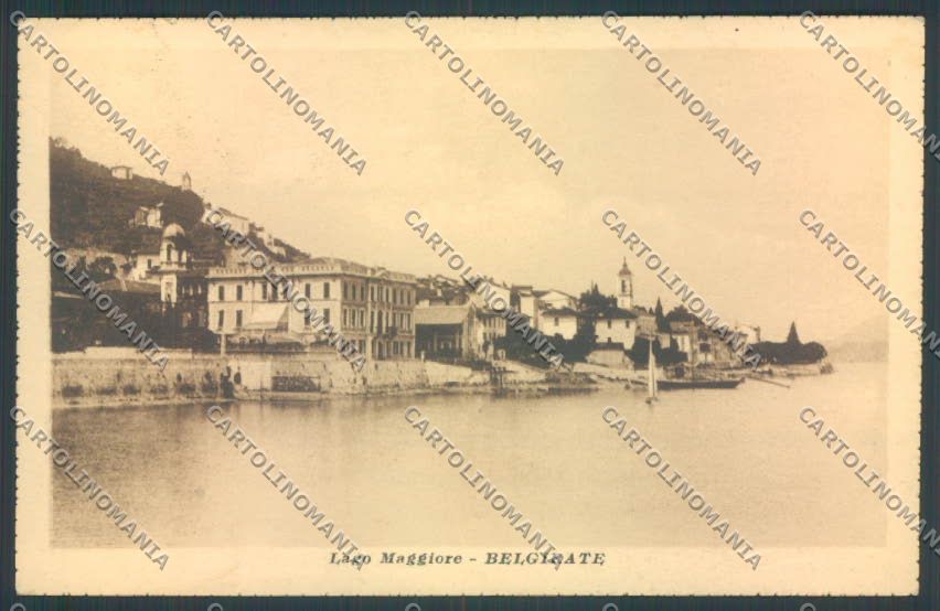 Verbania Belgirate cartolina ZQ8425 – fronte