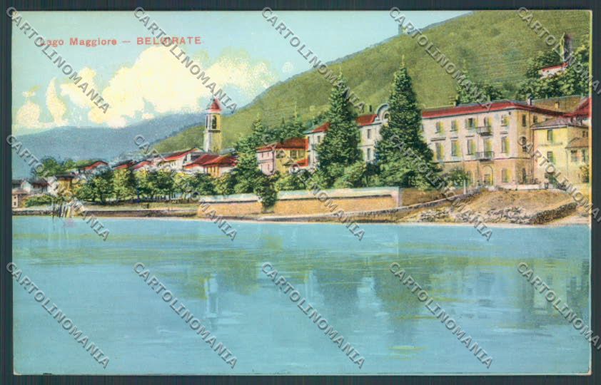 Verbania Belgirate cartolina ZQ8434 – fronte