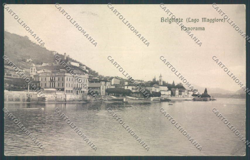 Verbania Belgirate cartolina ZQ8436 – fronte