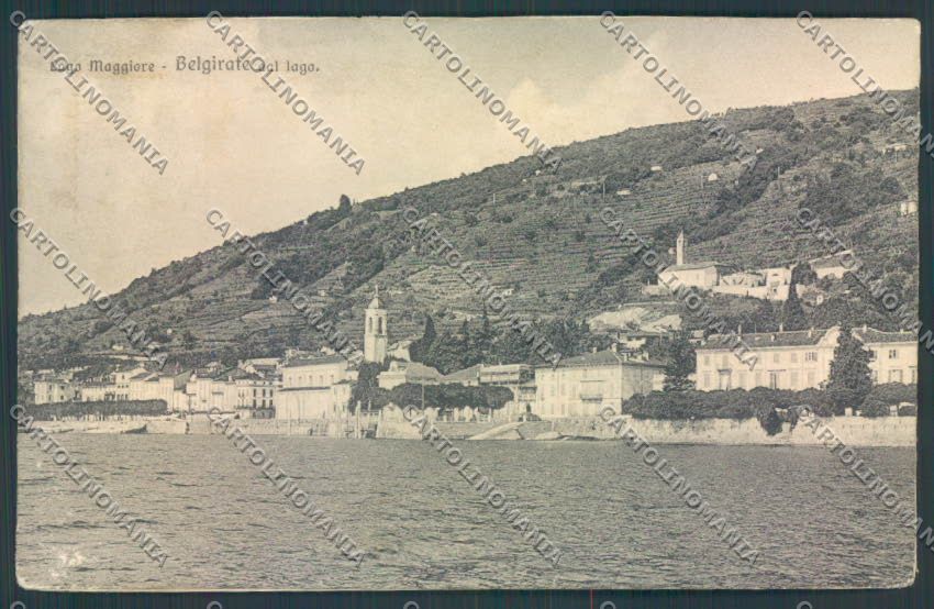 Verbania Belgirate SCOLLATA cartolina ZQ8441 – fronte