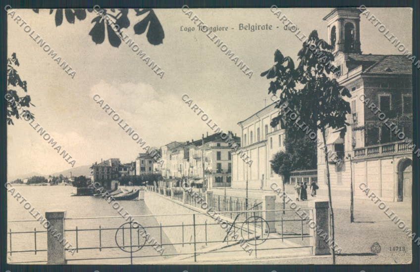 Verbania Belgirate cartolina ZQ8446 – fronte