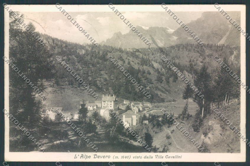 Verbania Baceno Alpe Devero cartolina ZQ8487 – fronte