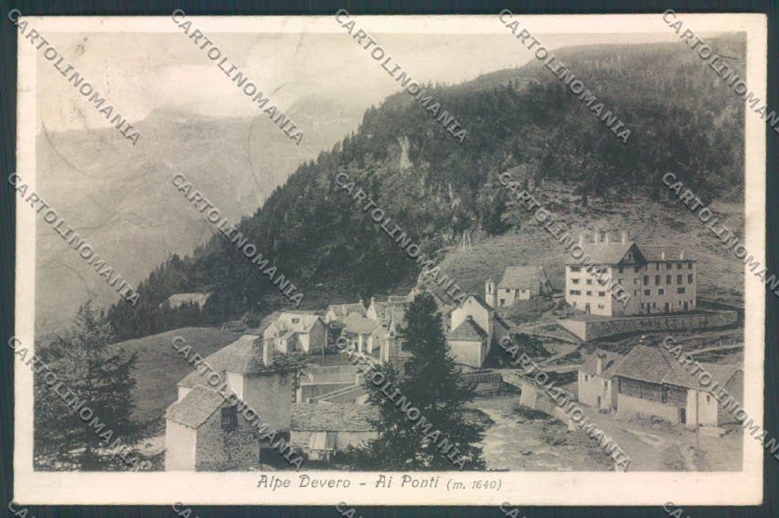 Verbania Baceno Alpe Devero cartolina ZQ8494 – fronte