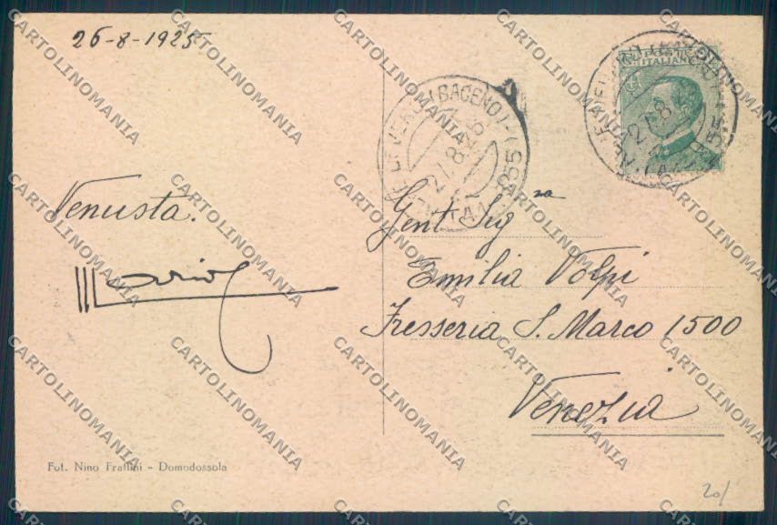 Verbania Baceno Alpe Devero cartolina ZQ8494 – retro