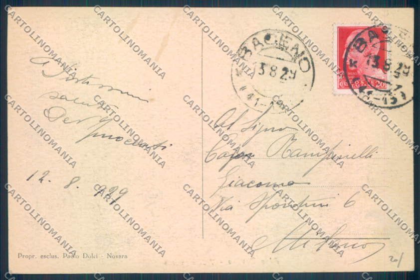Verbania Baceno Alpe Devero cartolina ZQ8495 – retro