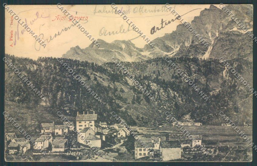 Verbania Baceno Alpe Devero cartolina ZQ8496 – fronte
