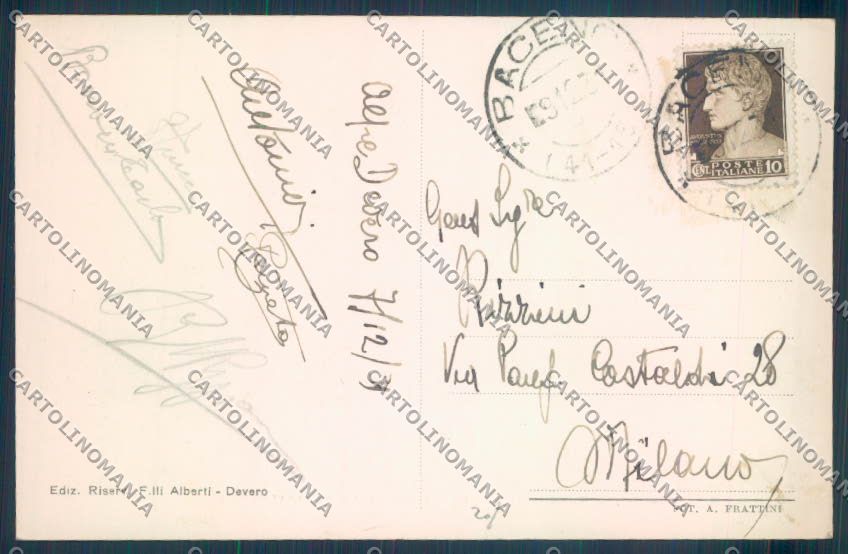 Verbania Baceno Alpe Devero cartolina ZQ8499 – retro