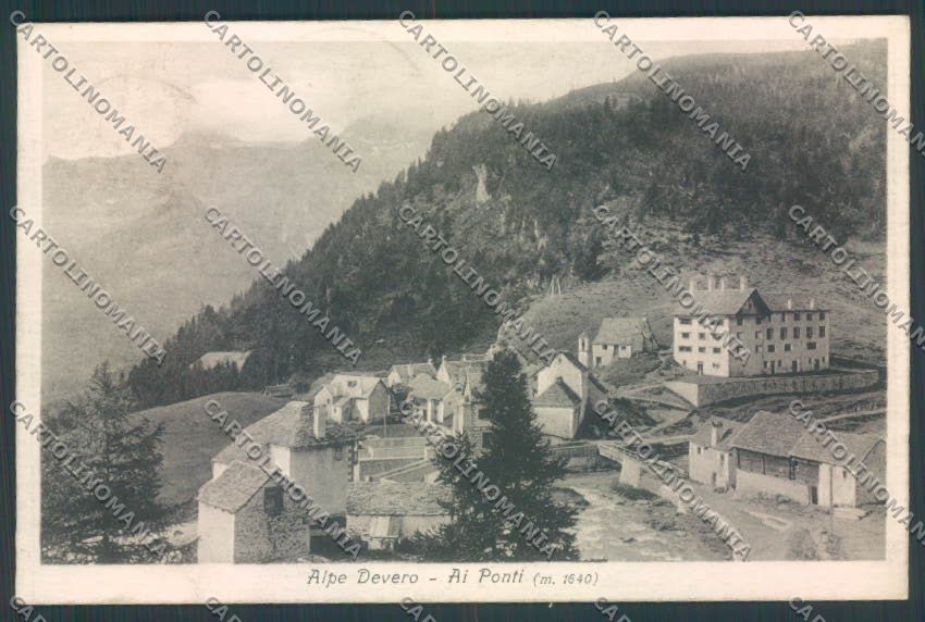 Verbania Baceno Alpe Devero cartolina ZQ8504 – fronte