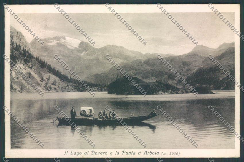 Verbania Baceno Alpe Devero Barca cartolina ZQ8508 – fronte