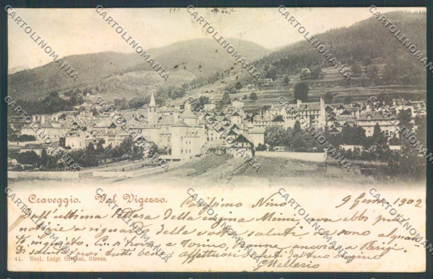Verbania Craveggia cartolina ZQ8531 – fronte