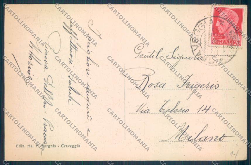 Verbania Craveggia Santa Maria Maggiore cartolina ZQ8546 – retro
