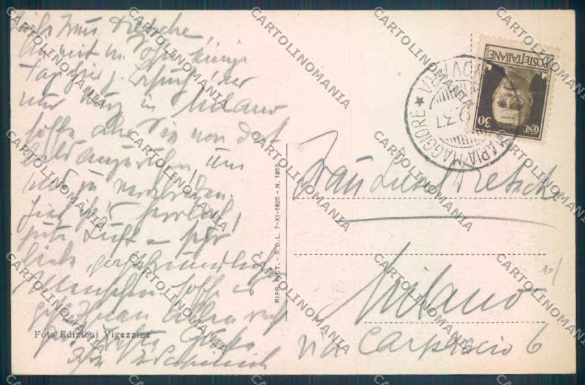 Verbania Craveggia Santa Maria Maggiore cartolina ZQ8548 – retro