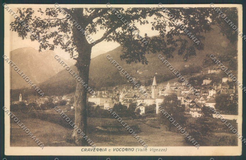 Verbania Craveggia Vocogno cartolina ZQ8554 – fronte