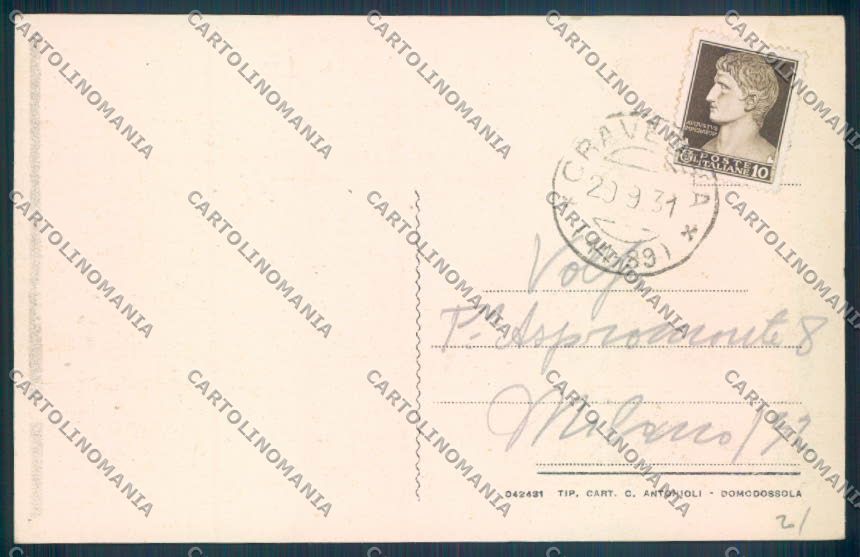 Verbania Craveggia cartolina ZQ8558 – retro