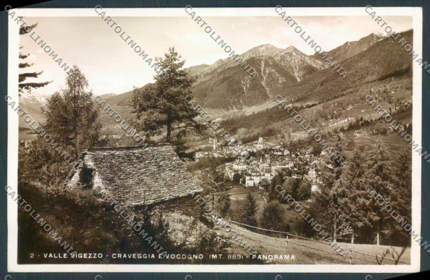 Verbania Craveggia Vocogno Foto cartolina ZQ8563 – fronte
