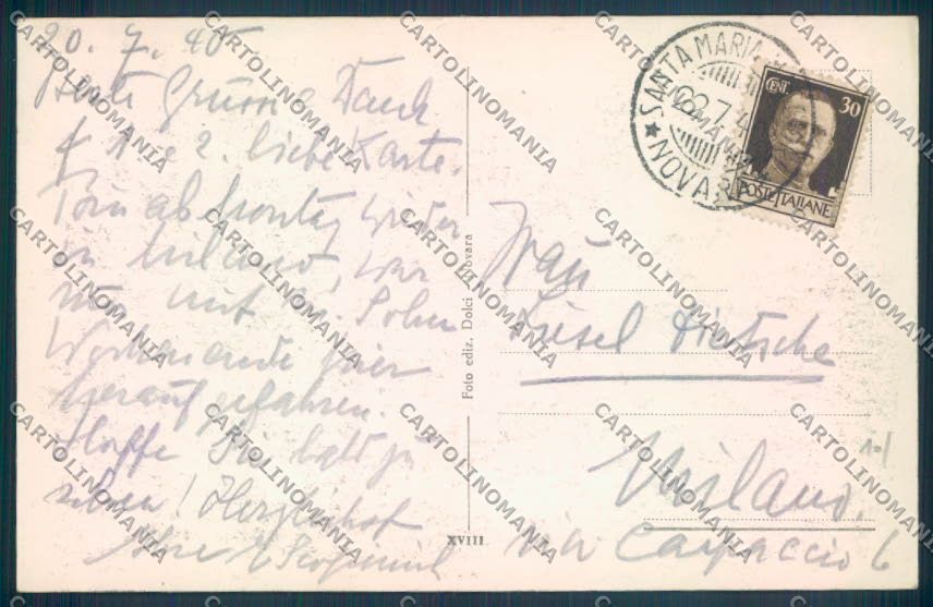 Verbania Santa Maria Maggiore cartolina ZQ8568 – retro