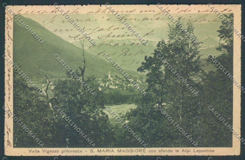 Verbania Santa Maria Maggiore cartolina ZQ8569 – fronte