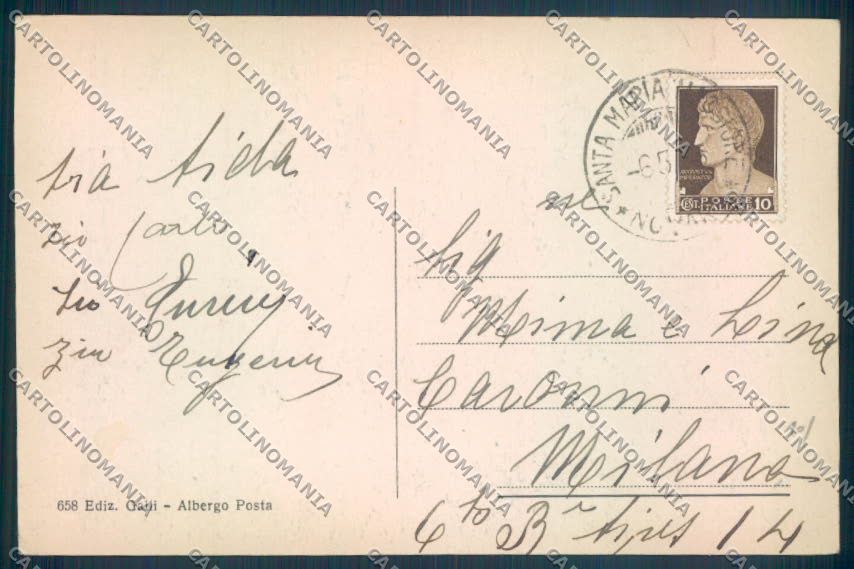 Verbania Santa Maria Maggiore cartolina ZQ8570 – retro