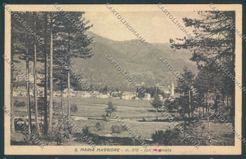 Verbania Santa Maria Maggiore cartolina ZQ8578 – fronte