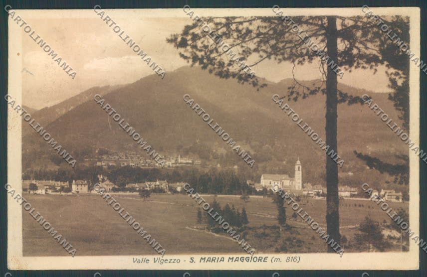 Verbania Santa Maria Maggiore cartolina ZQ8579 – fronte