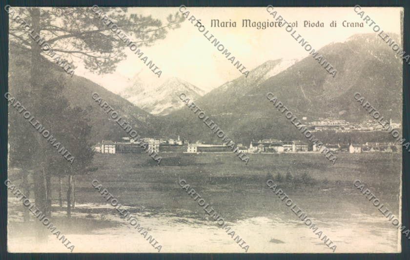Verbania Santa Maria Maggiore cartolina ZQ8585 – fronte