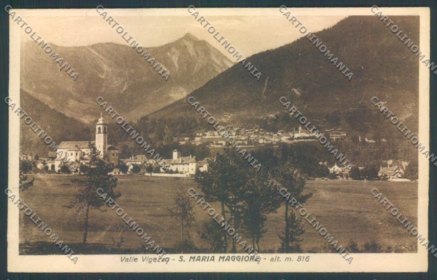 Verbania Santa Maria Maggiore cartolina ZQ8586 – fronte