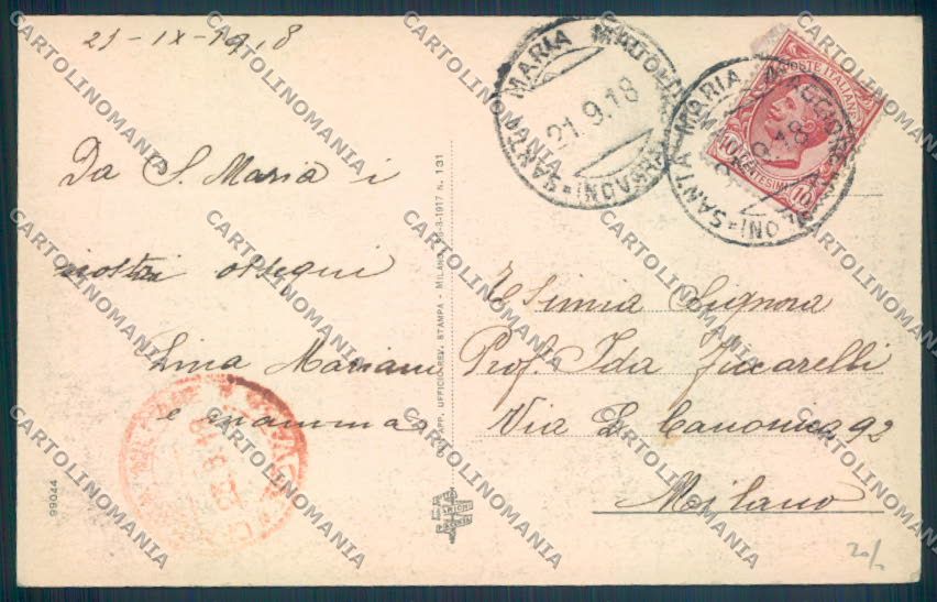 Verbania Santa Maria Maggiore cartolina ZQ8587 – retro