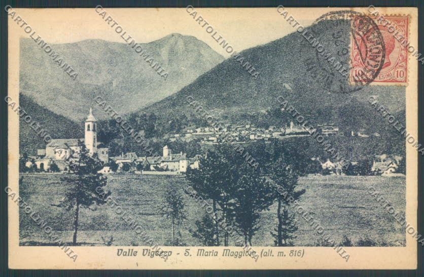 Verbania Santa Maria Maggiore cartolina ZQ8590 – fronte