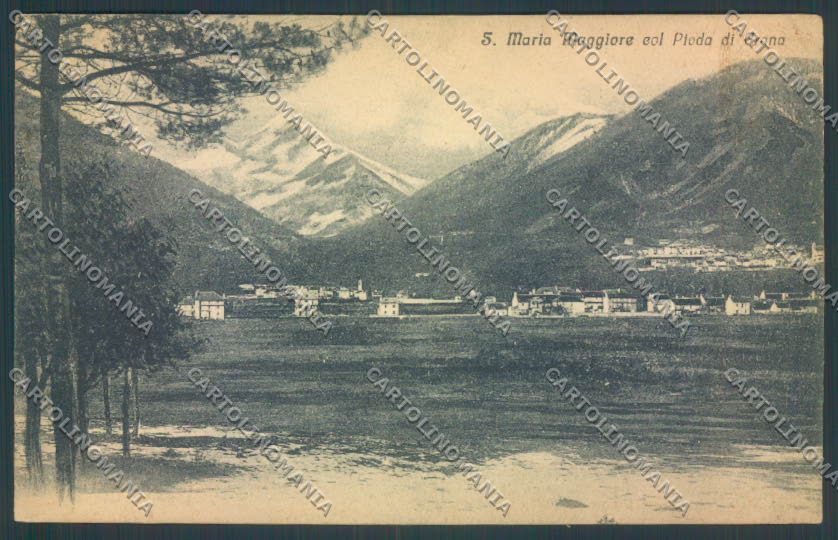 Verbania Santa Maria Maggiore cartolina ZQ8593 – fronte