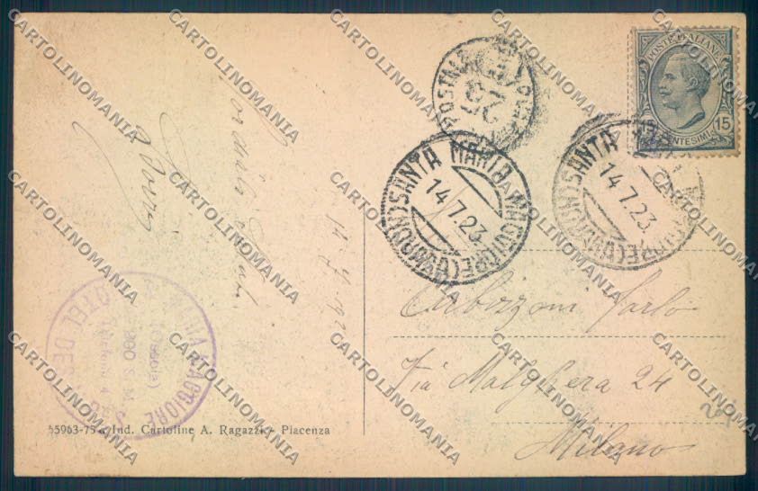 Verbania Santa Maria Maggiore cartolina ZQ8593 – retro