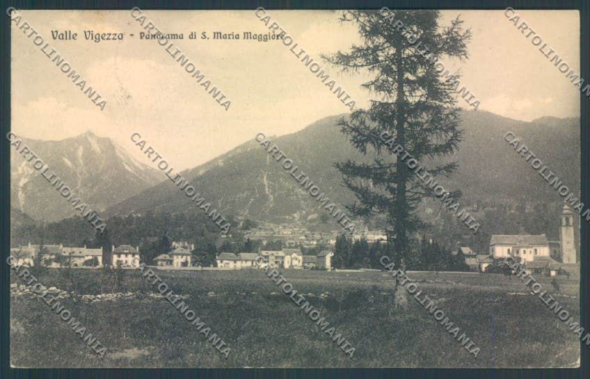 Verbania Santa Maria Maggiore PIEGA cartolina ZQ8595 – fronte