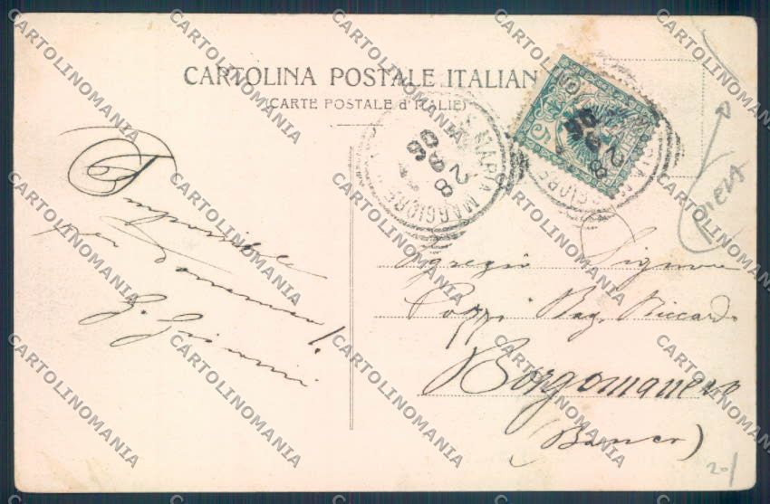 Verbania Santa Maria Maggiore PIEGA cartolina ZQ8596 – retro