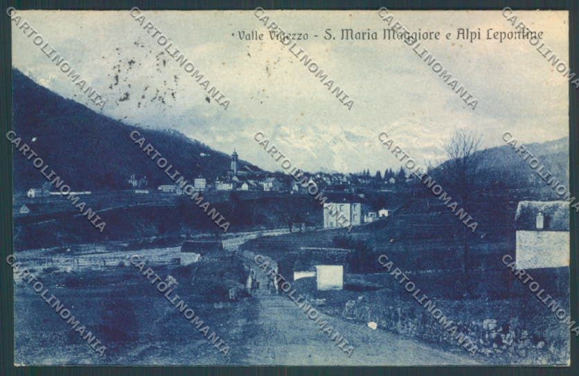 Verbania Santa Maria Maggiore cartolina ZQ8599 – fronte
