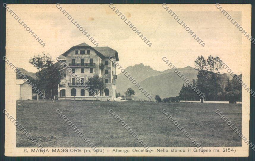 Verbania Santa Maria Maggiore PIEGA cartolina ZQ8602 – fronte