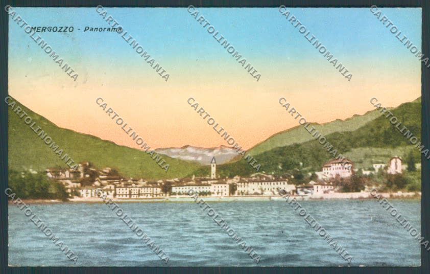 Verbania Mergozzo cartolina ZQ8612 – fronte