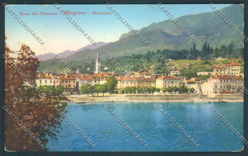Verbania Mergozzo cartolina ZQ8615 – fronte